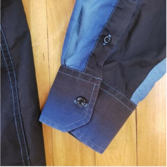 Vintage Mondo Di Marco Shirt Mens Casual Luxury - Picture 3 of 4